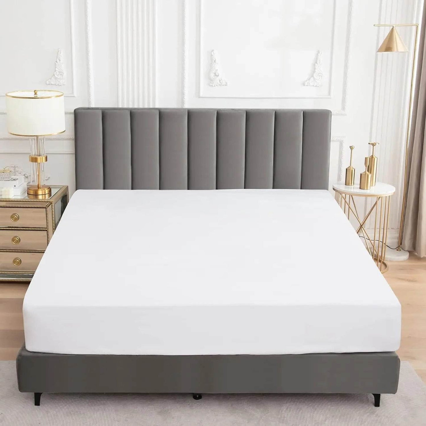 Waterproof Fitted Bed Sheet Comfortable Mattress Protector TRENSI ™.