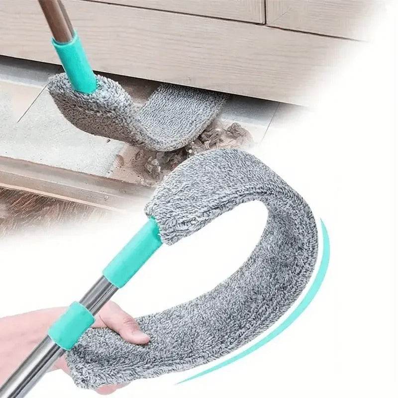 TRENSI telescopic cleaning brush with microfiber mop head