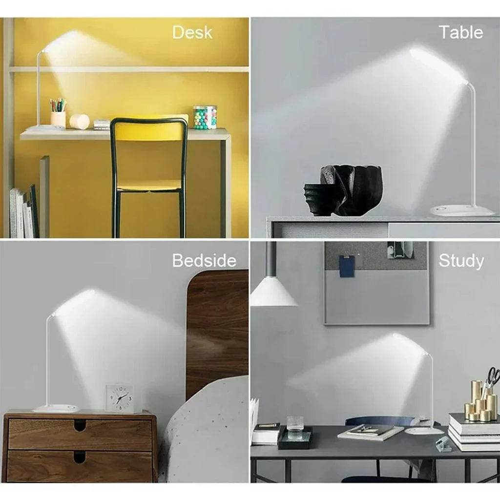 Soft light LED lamp for reading and work