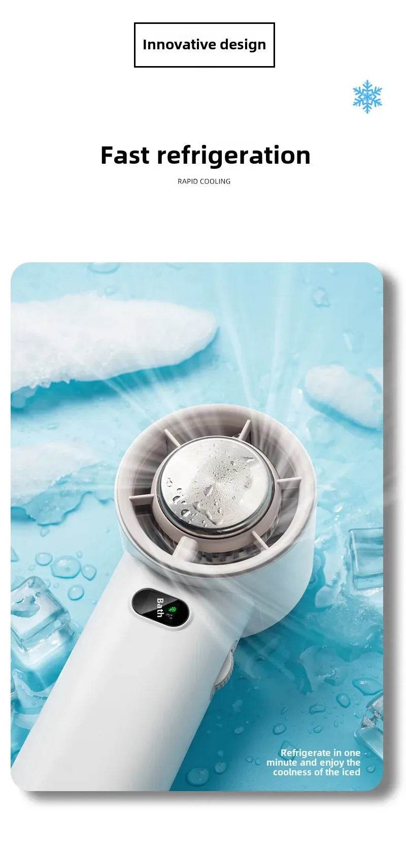 Portable Cooling Fan UAE – USB Rechargeable Mini Air Cooler for Home, Office & Travel | TRENSI™ - TRENSI