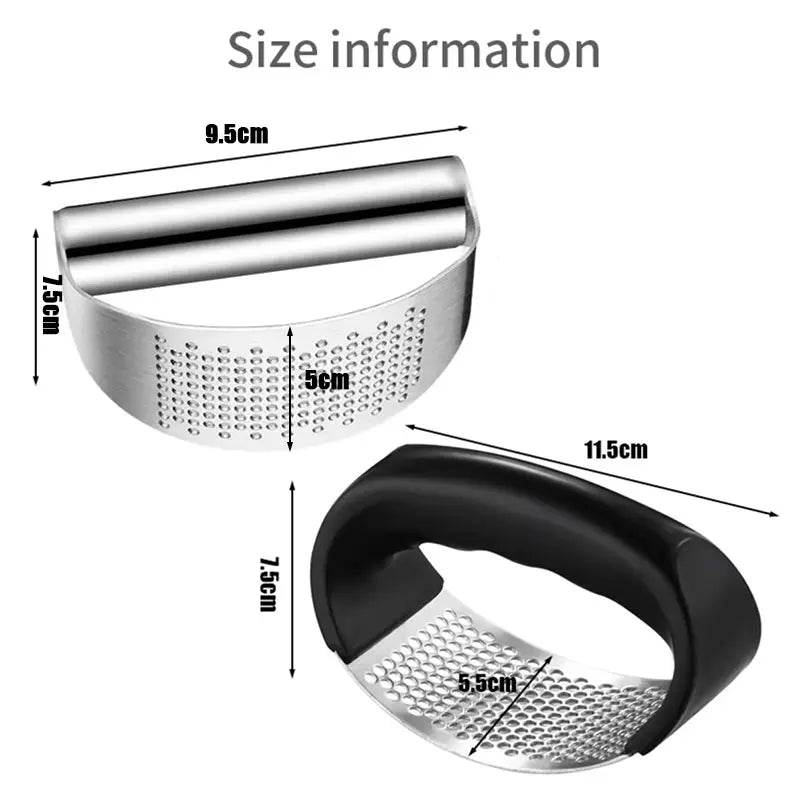 Upgraded Stainless Steel Garlic Press Squeezer Manual Garlic Ginger TRENSI ™.