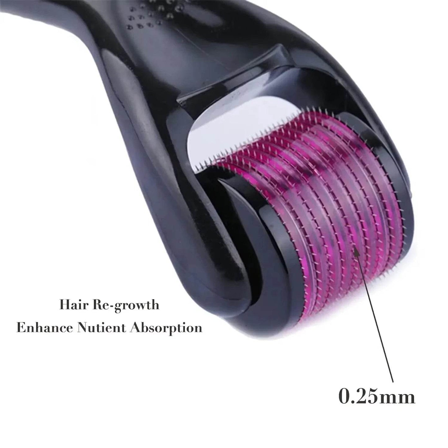 Microneedling roller for acne scar treatment