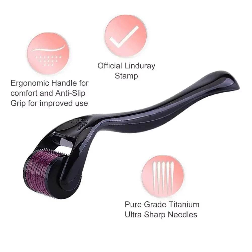 Collagen boosting derma roller for face