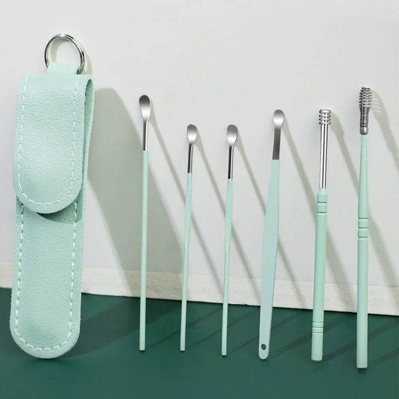TRENSI 6PCS stainless steel earpick kit