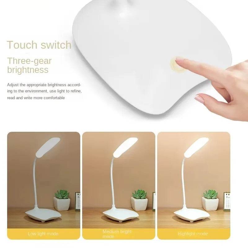Touch control rechargeable desk light