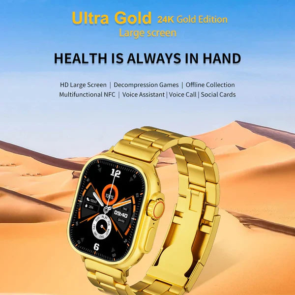 TRENSI™ Gold Ultra Watch – ساعة جولد ألترا