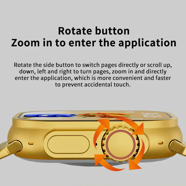 TRENSI™ Gold Ultra Watch – ساعة جولد ألترا