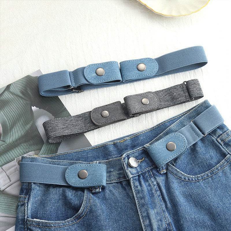 Elastic Waist Band Belts Buckle-TRENSI