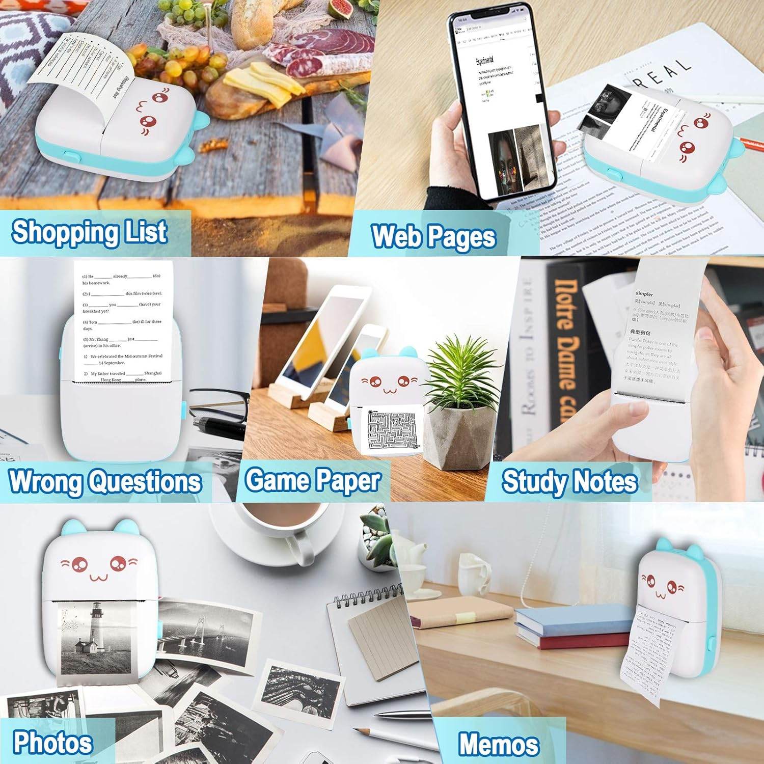 Portable Mini Thermal Printer-TRENSI