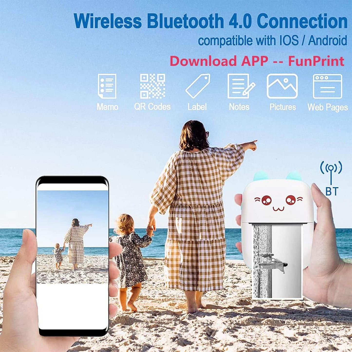 Portable Mini Thermal Printer-TRENSI