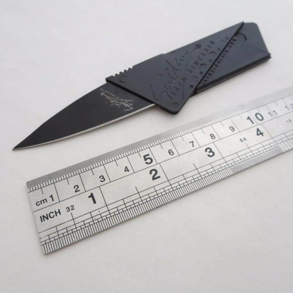 Portable Credit Card Shape Folding Knife-TRENSI