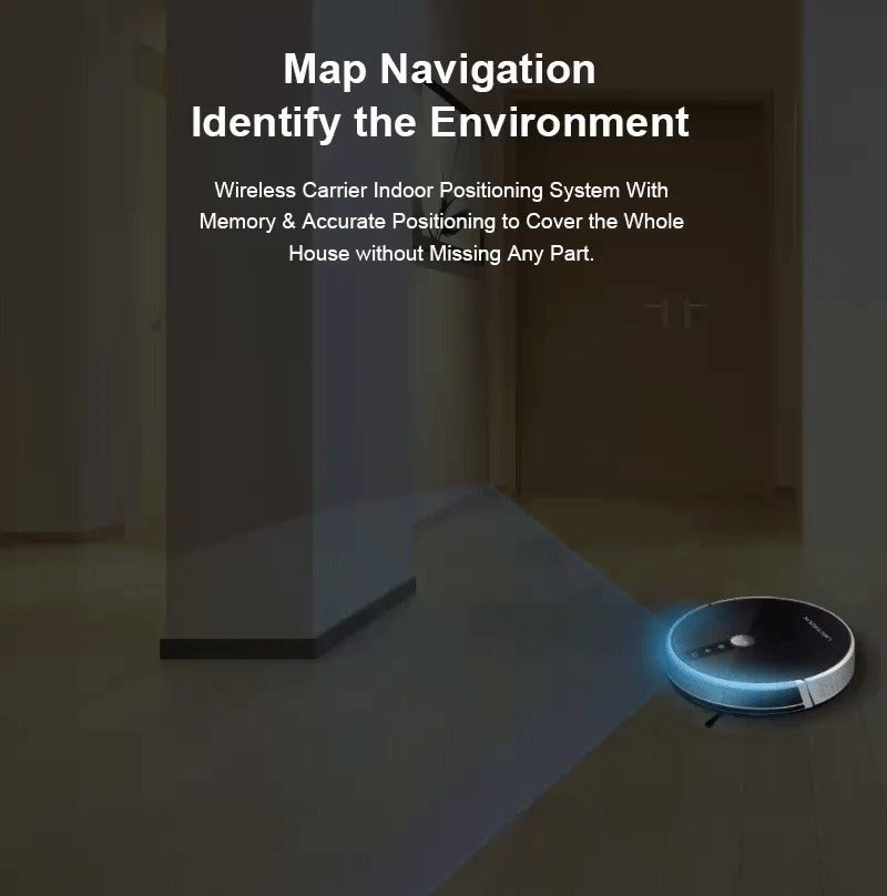 TRENSI™Smart Robotic Vacuum Cleanerالمكنسة الكهربائية الروبوتية الذكية TRENSI™