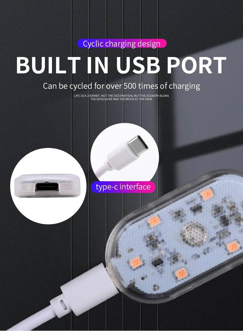 Car Mini Touch Light USB Charging-TRENSI