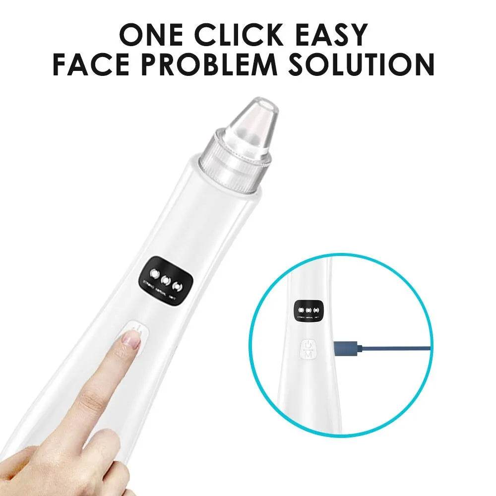 Compact USB rechargeable face cleanser by TRENSI