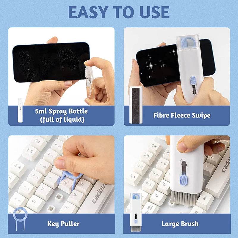 TRENSI keyboard cleaner tool removing dust from key gaps