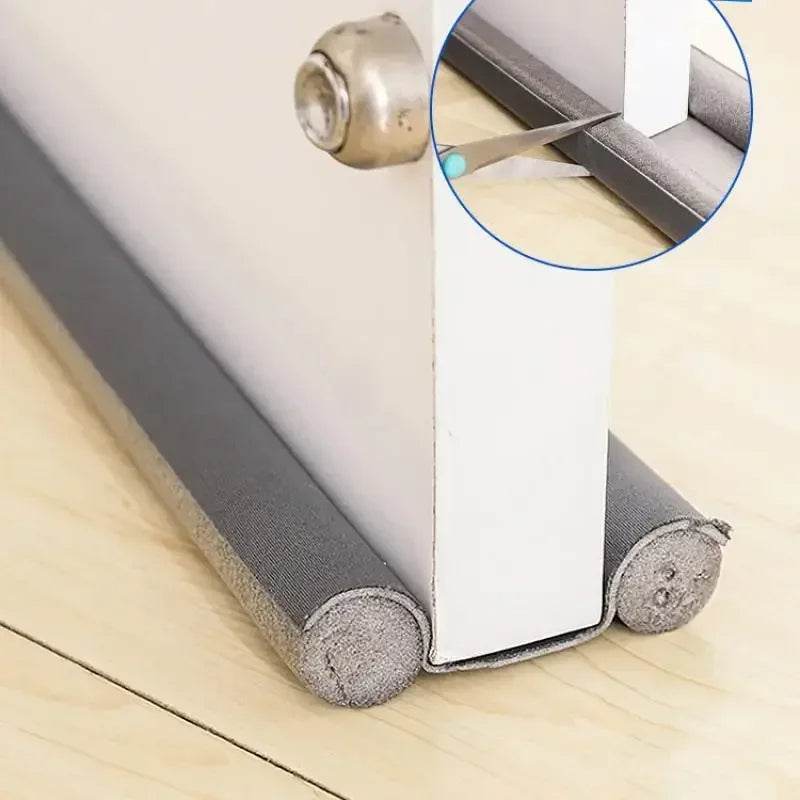 Windproof Seal Strip Draught Excluder Stopper Door Bottom Guard Double Protector TRENSI ™.