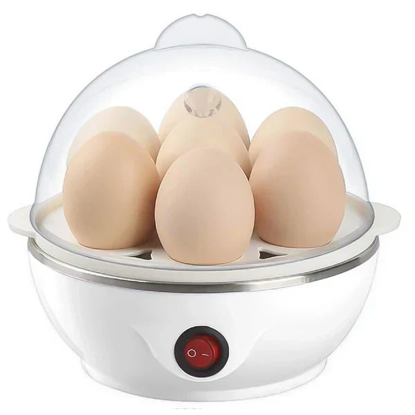 TRENSI™Electric Egg Cooker 7 Eggs Steamerطباخ البيض الكهربائي TRENSI™‎، 7 بيضات على البخار