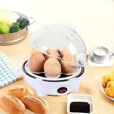 TRENSI™Electric Egg Cooker 7 Eggs Steamerطباخ البيض الكهربائي TRENSI™‎، 7 بيضات على البخار