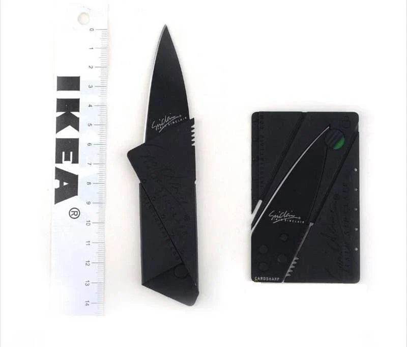 Portable Credit Card Shape Folding Knife-TRENSI