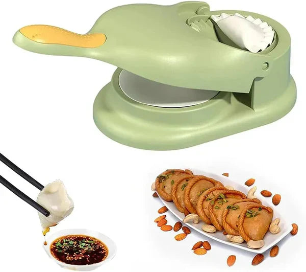 TRENSI™2 in 1 Multifunctional Samosa & Dumpling MakerTRENSI™‎ 2 في 1 آلة صنع السمبوسة والزلابية متعددة الوظائف
