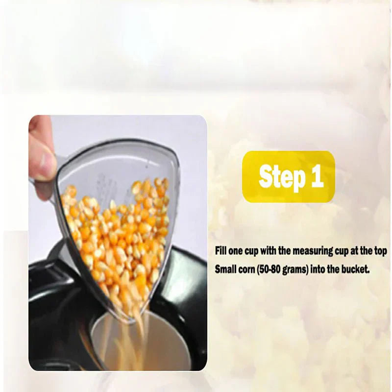 TRENSI™Popcorn Popper Makerآلة صنع الفشار TRENSI™