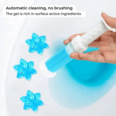 Flower Stamp Toilet Gel-TRENSI