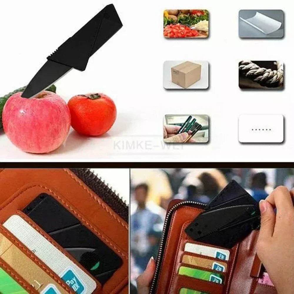 Portable Credit Card Shape Folding Knife-TRENSI